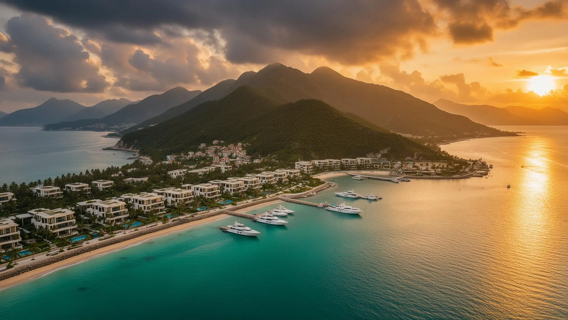 Vinhomes Hải Vân Bay aerial view